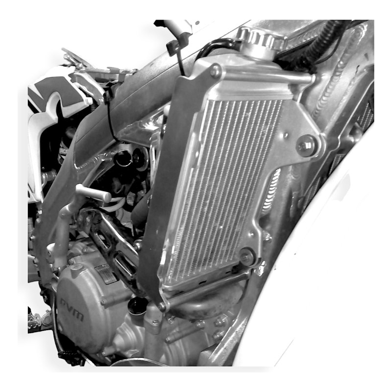 Refuerzo Protector Radiador Rvm Cz 250 R 2018-2025