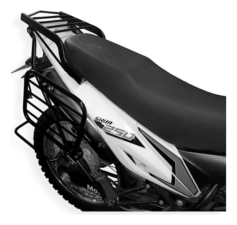 Portaequipaje + Soporte Alforjas C/base Motomel Skua 250
