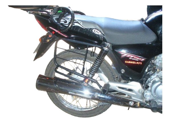 Soporte Lateral Alforjas C/base Honda Cg 150 Titán 2000-2014