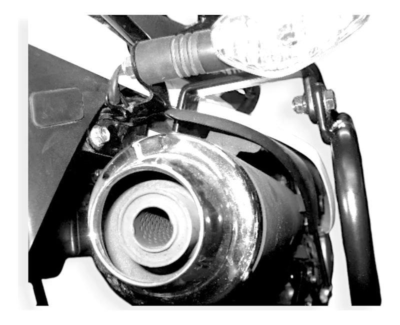 Soporte Lateral Alforjas C/base Honda Xr 125 L 2015-2020