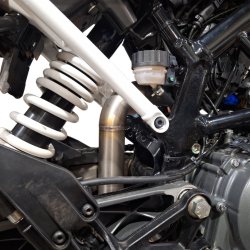 Anula Catalizador Escape Inoxidable Ktm 250 Duke 2017-2021