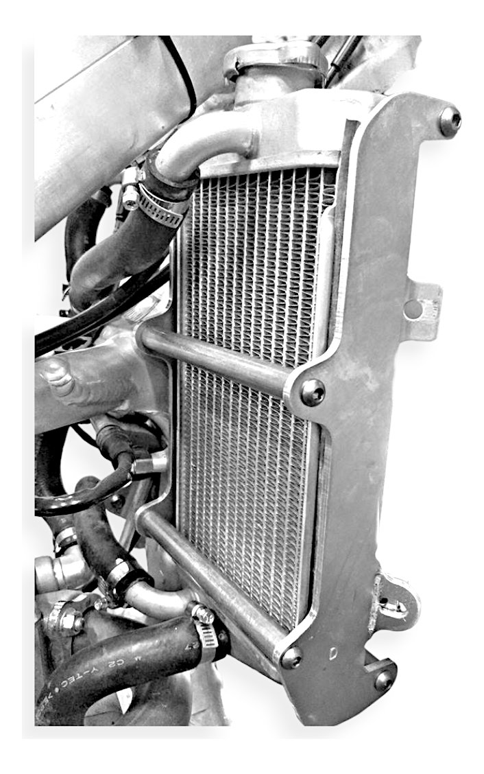 Refuerzo Protector Radiador Honda Crf 250 R 2014-2017