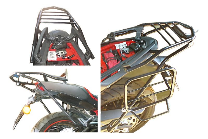 Portaequipaje + Soporte Alforjas Benelli 302 S