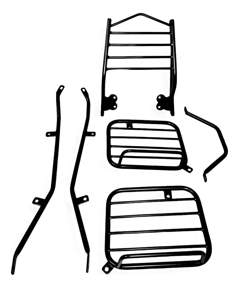 Portaequipaje + Soporte Alforjas C/base Motomel Skua 250