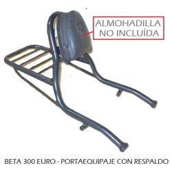 Portaequipaje Beta 300 Euro Con Respaldo