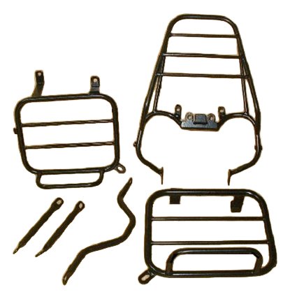 Portaequipaje + Soporte Alforjas C/base Motomel 150 Skua