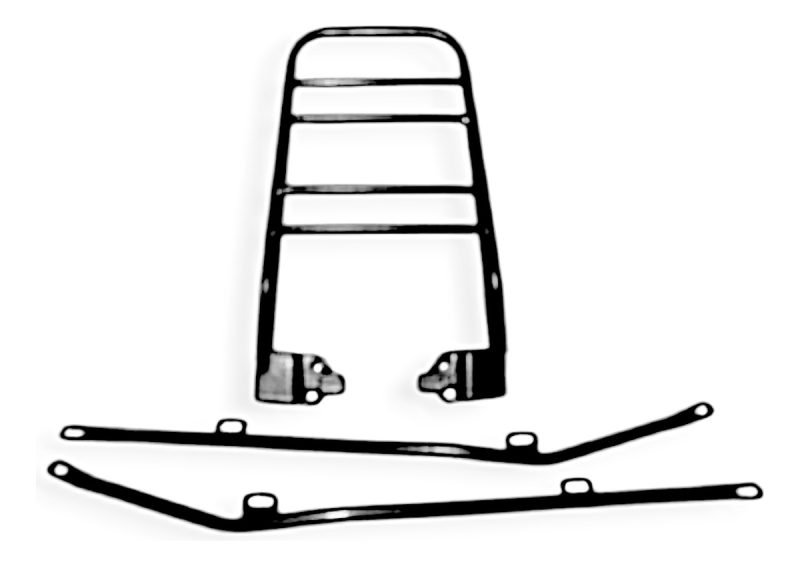 Portaequipaje Largo P/soportes Lat. + Ref Bajaj 400 Dominar
