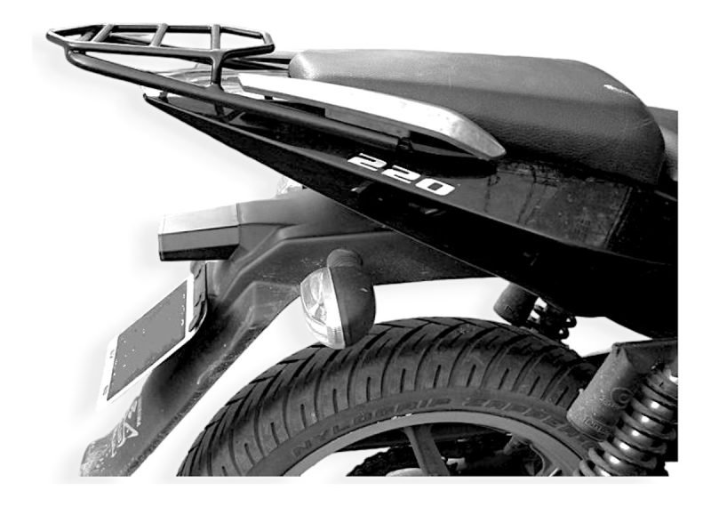 Portaequipaje Rouser 180 Macizo