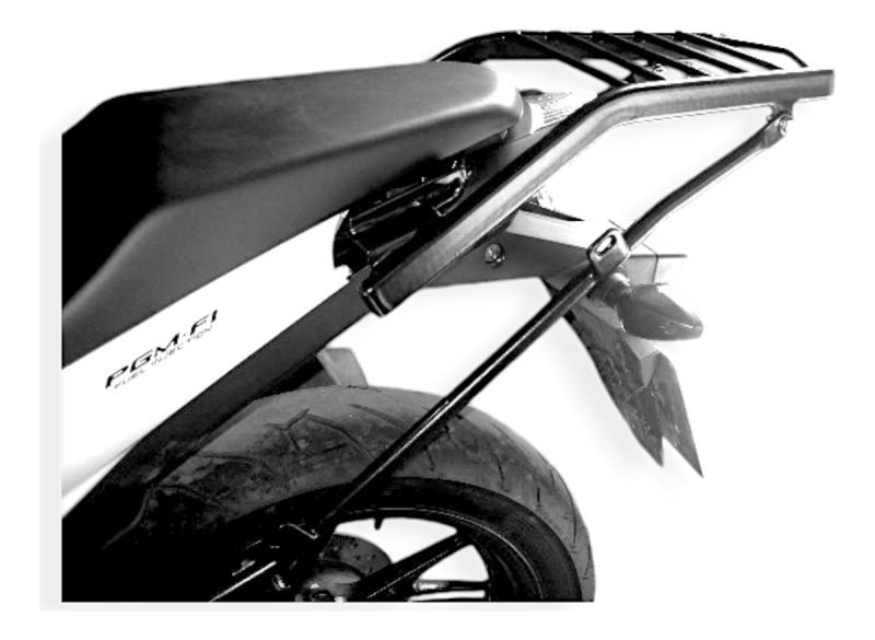 Portaequipaje + Refuerzos Honda Cb 250 Twister 2017-2019