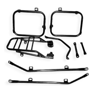 Portaequipaje + Soporte Baules Ruta 00 Bajaj 400 Dominar