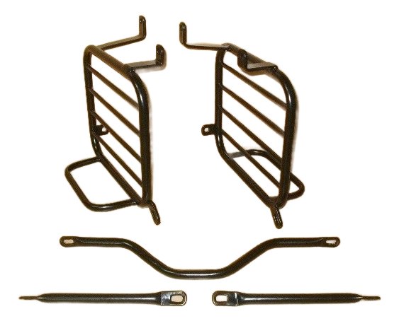 Portaequipaje + Soporte Alforjas C/base Motomel 150 Skua V6