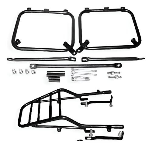 Portaequipaje + Soporte Baul Ruta 00 Honda Xr 250 Tornado