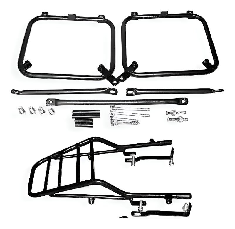 Portaequipaje + Soporte Baul Ruta 00 Honda Xr 250 Tornado