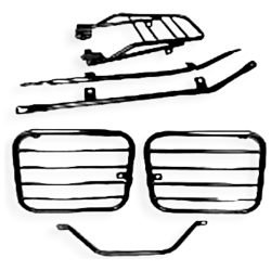 Portaequipaje + Soporte Alforjas S/base Bajaj 400 Dominar