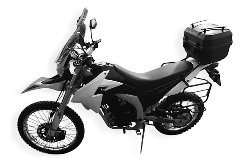 Soporte Lateral Alforjas C/base Gilera Smx 250 / Adventure