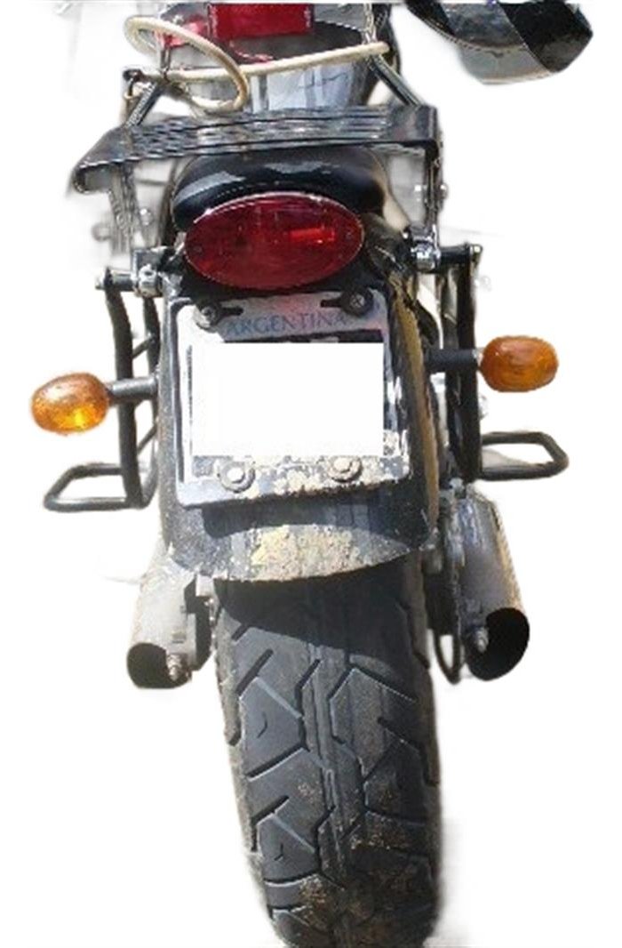 Soporte Lateral Alforjas C/base Jawa 350 Daytona