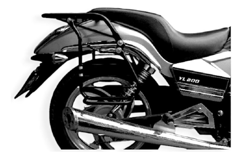 Portaequipaje + Soporte Alforjas C/base Gilera Yl 200