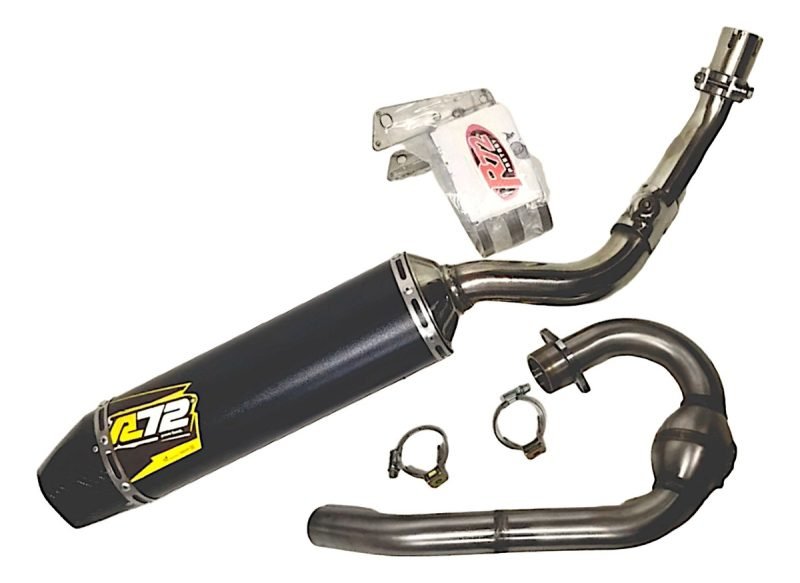 Escape Deportivo R72 Hidden Honda Xr 250 Tornado 2000-2021