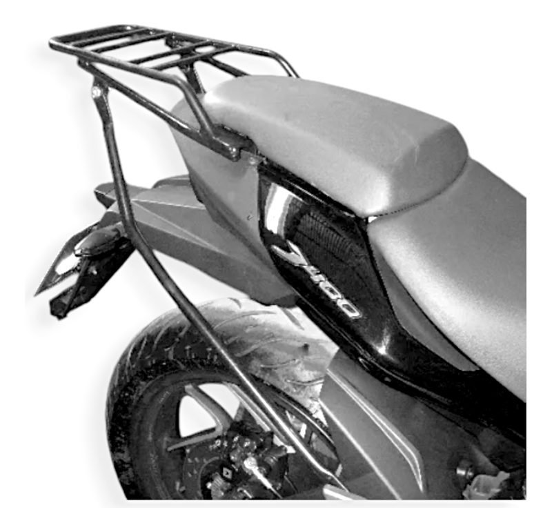 Portaequipaje Largo P/soportes Lat. + Ref Bajaj 400 Dominar
