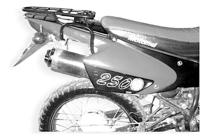 Portaequipaje Motomel 250 Xplora - Macizo