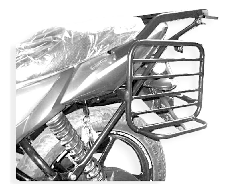 Portaequipaje + Soporte Alforjas C/base Yamaha Sz 150 Rr