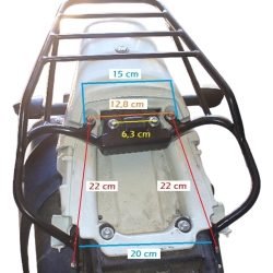 Portaequipaje + Soporte Alforjas C/base Corven 150 Triax