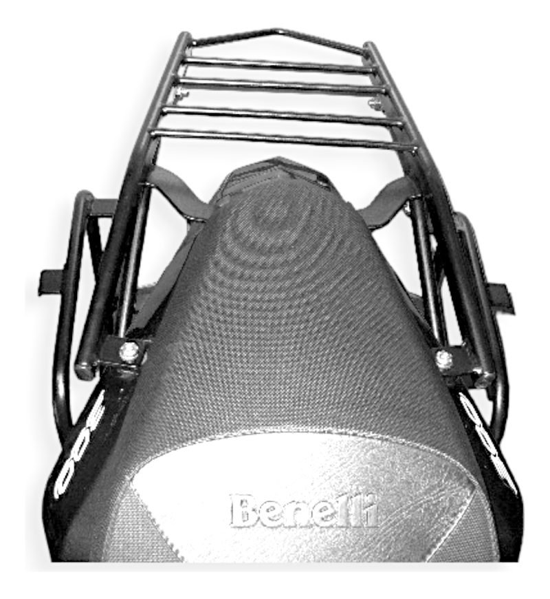 Portaequipaje + Soporte Baules Kappa 21 Lts Benelli 250 Tnt