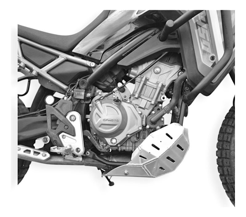 Protector Cubrecarter Cf Moto 450 Mt 2024-2025