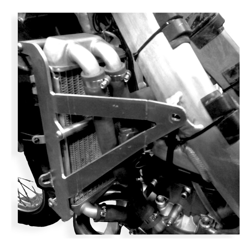 Refuerzo Protector Radiador Honda Cr 250 R 2002-2007
