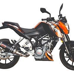 Escape Deportivo Completo R72 Ktm 390 Duke 2013-2016