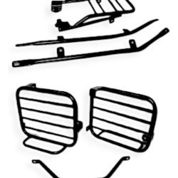 Portaequipaje + Soporte Alforjas C/base Bajaj 400 Dominar