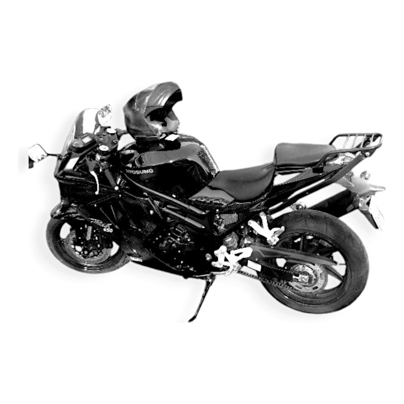 Portaequipaje + Refuerzos Hyosung Gt 250 R