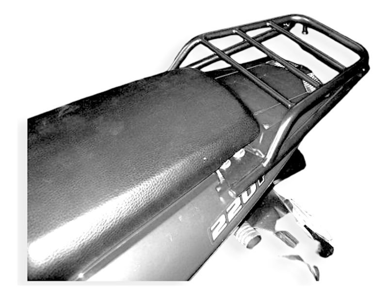 Portaequipaje Bajaj 200 F Rouser - Retirar Pasamanos