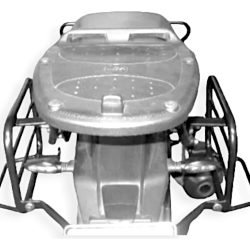 Portaequipaje + Soporte Alforjas S/base Bajaj 400 Dominar