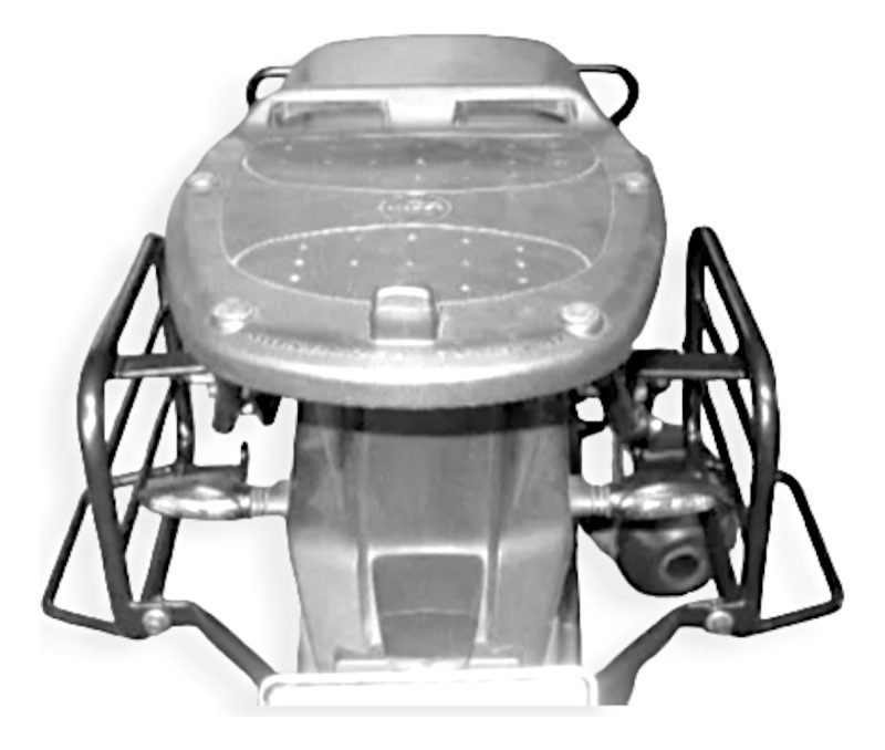 Portaequipaje + Soporte Alforjas S/base Bajaj 400 Dominar