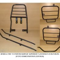 Portaequipaje + Soporte Alforjas C/base Benelli Tnt 15