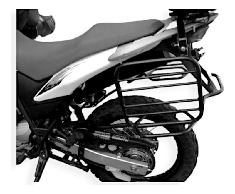 Soporte Lateral Alforjas C/base Honda Xre 300 2000-2018