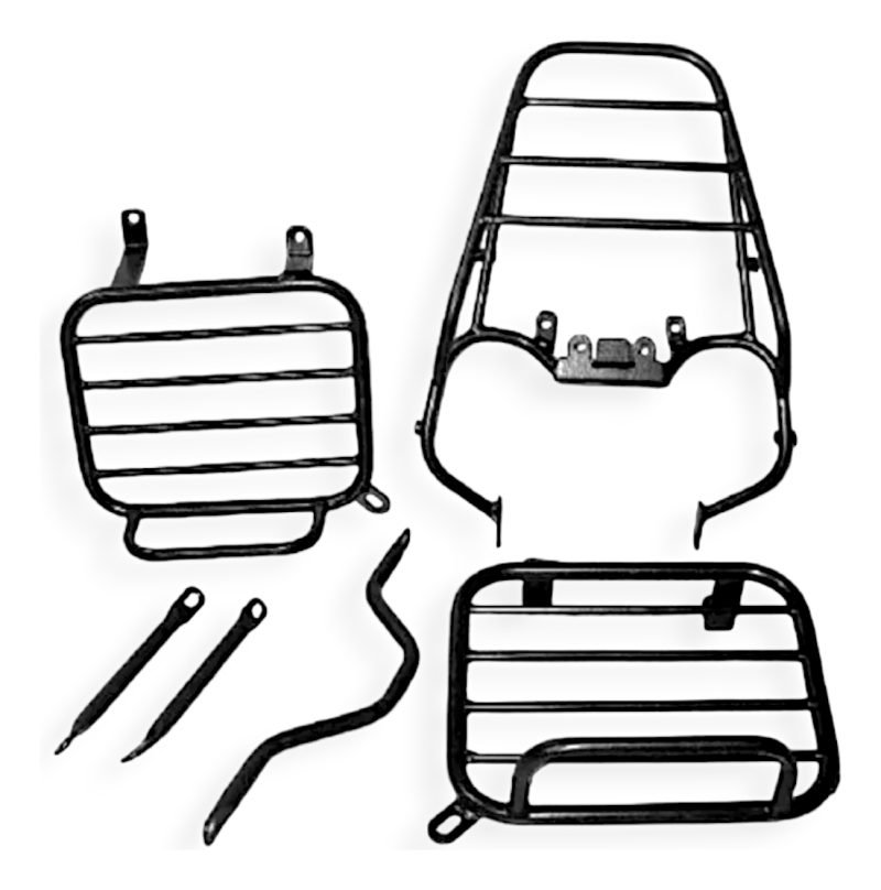 Portaequipaje + Soporte Alforjas C/base Honda Nxr 125 Bros