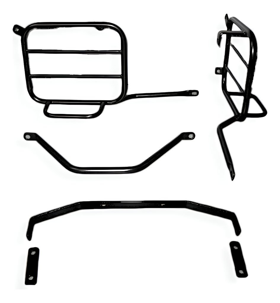 Soporte Lateral Alforjas C/base Honda Xr 190 L - Reforzado