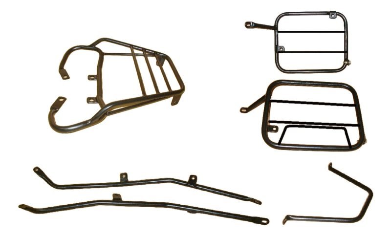 Portaequipaje + Sop. Alforjas C/base Honda Cg150 Titán 15-20