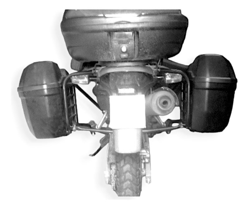 Soporte Lateral Baules Kappa Honda Nx 400 Falcon 2014-2020