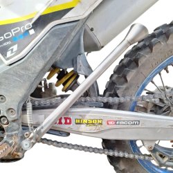 Muleta Lateral Acero Inoxidable Ktm Excf 450 2008-2022