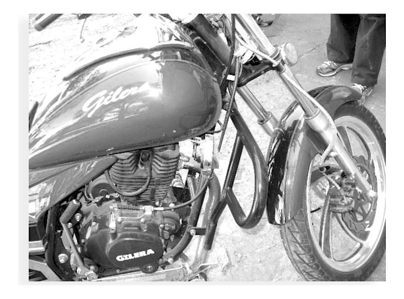 Defensa Motor Gilera Yl 200