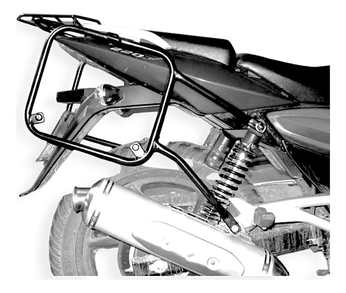 Soporte Lateral Baules Givi Bajaj 220 F Rouser