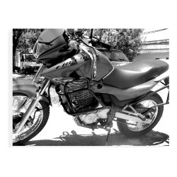 D_761553-MLA78052318516_082024-F.jpg Defensa Motor Alta 2 Refuerzos S Honda Nx 400 Falcon 1999-20