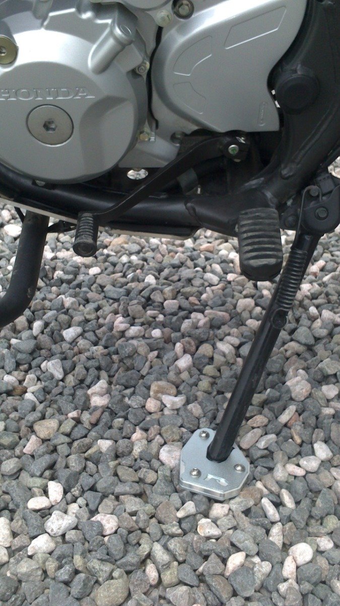 Ampliación Muleta Honda Nx 400 Falcon 2008-2016