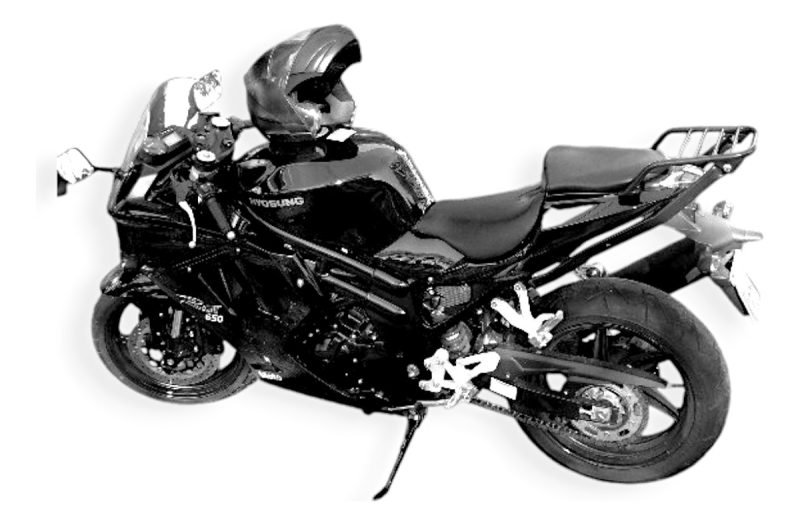 Portaequipaje + Refuerzos Hyosung Gt 650 R