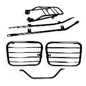 Portaequipaje + Soporte Alforjas S/base Bajaj 400 Dominar