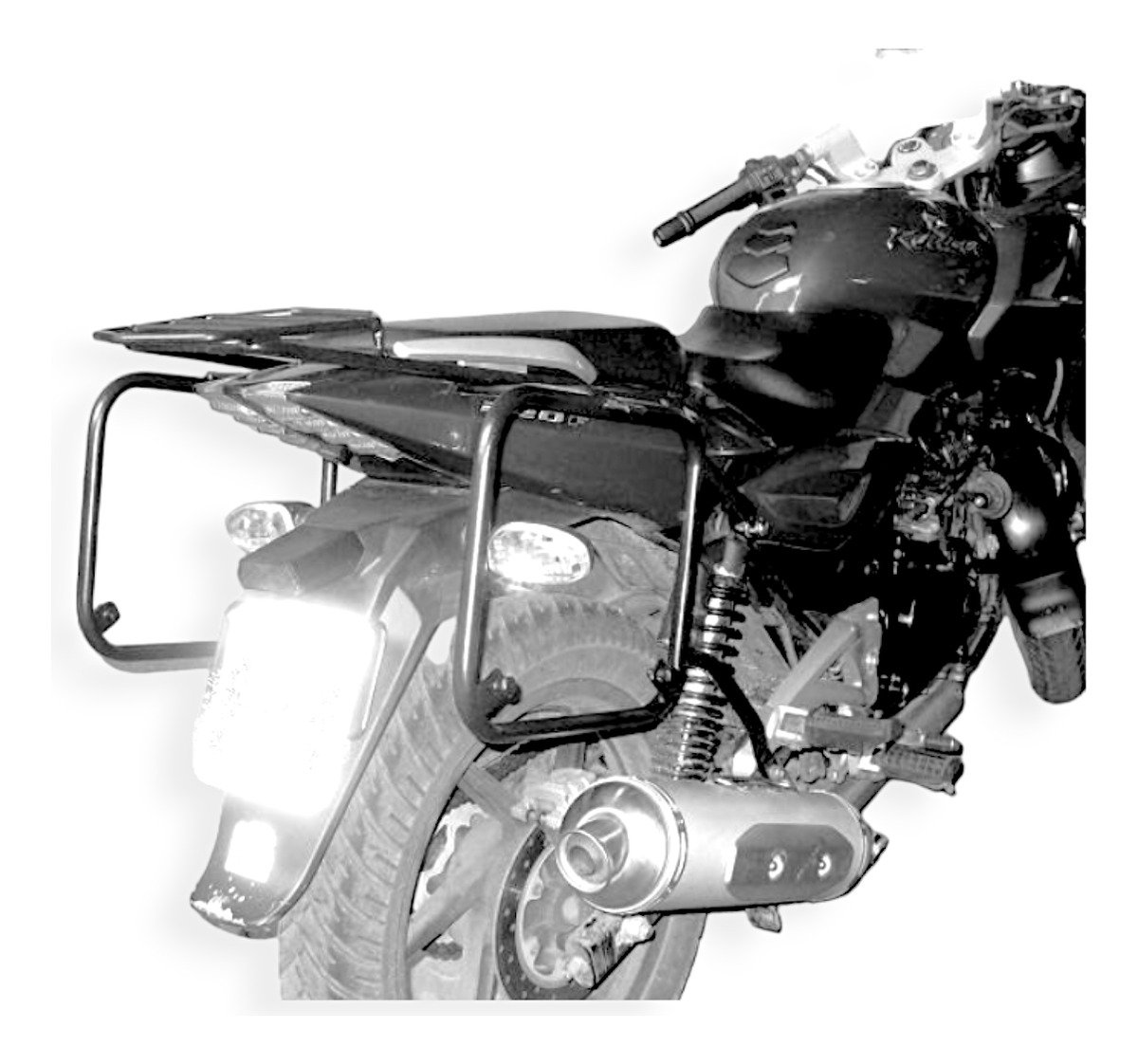 Soporte Lateral Baules Givi Bajaj 180 F Rouser