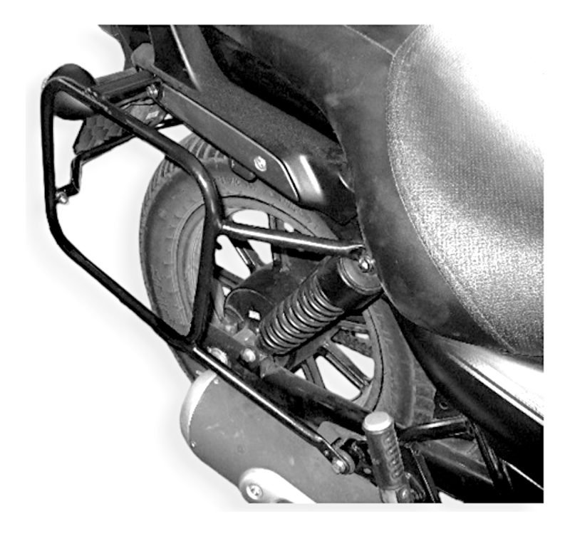 Soporte Lateral Baules Kappa Bajaj 220 Street